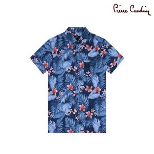 [피에르가르뎅] 오렌지 플라워 프린트 캐주얼 셔츠 PLWS2614