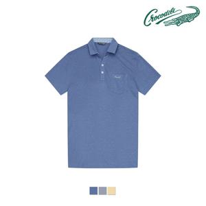 [크로커다일] 린넨혼방 폴로카라 티셔츠 CDAA7TS2491