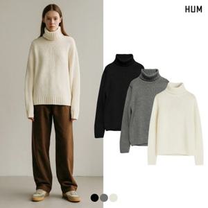 [HUM]유니) 터틀넥 풀오버 (FHMWCWT787P)