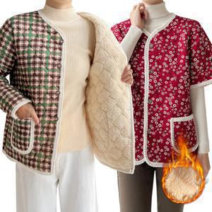 제이셀라 (양모2종)양털자켓+양털반팔조끼 세트