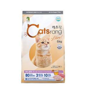 캐츠랑 리브레 5kg 캣츠랑 고양이사료