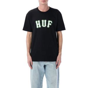 허프 자이언트 코튼 저지 티셔츠 25PTS02401 BLACK