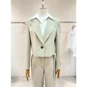 [라인어디션](N466) 카뮤트 셔츠 레이어드 자켓 (NWJKPD4100)