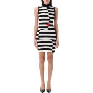 발망 어시메트릭 스트라이프 미니 원피스 25PEF0R3088KI32 EJR