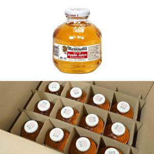 마르티넬리 골드메달 애플주스 296ml 24개 사과주스 애플데이