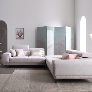 모아나 6인용 아쿠아텍스 이지클린 패브릭 카우치 모듈 소파