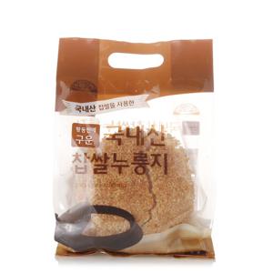 [오가닉스토리]황동판에 구운 국내산 찹쌀누룽지 500g