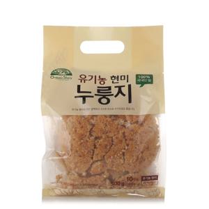 [오가닉스토리]유기농 현미 누룽지 500g