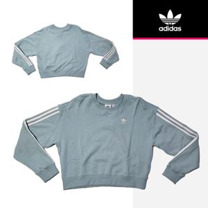 아디다스 우먼스 오리지널 크롭 스웨트 셔츠(HC2026)
