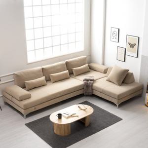 [에보니아] 리젠시 패브릭 6인용 코너형 폴딩 쇼파