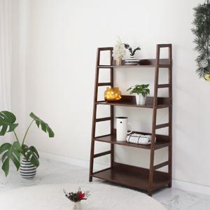 원목 4단 사다리 수납선반 700 2color