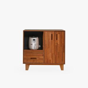 비앙카 900 멀바우 원목 밥솥수납장 (착불)