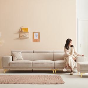 아로미가구 메이비 아쿠아 이지클린 패브릭 4인용소파