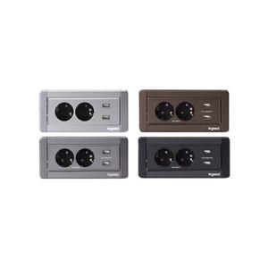 르그랑 인테리어 빌트인 콘센트2구 USB2포트 매립형 콘센트