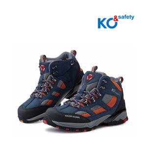 코오롱6인치안전화 KG-66 투톤가죽 와이드토우캡 PU인솔