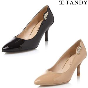 여성 정장 구두 (굽 7CM) J1401베이지 블랙