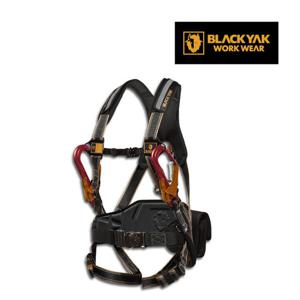 블랙야크벨트 YB-2002 전체식더블엘라죔줄 낙하추락방지 안전벨