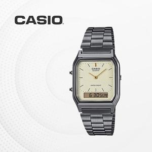 카시오 남자 여자 손목시계 아날로그 빈티지 사각 전자시계 커플아이템 AQ-230GG-9A