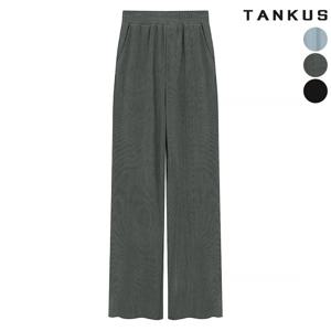 [탱커스] 여성 풀밴딩 플리츠 주름 팬츠