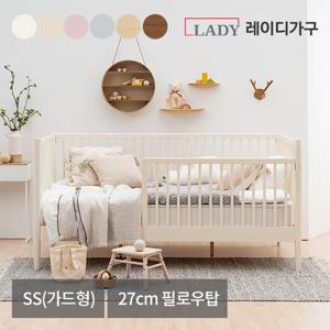 레이디가구 스칸딕 로맨틱 원목침대 데이베드(가드형)_필로우27