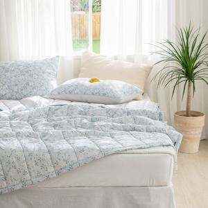 [파르페by알레르망] 브리즈 모달 시어서커 인견 여름차렵이불 S/SS