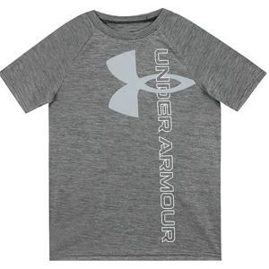 언더아머 주니어UA테크스플릿로고하이브리드반팔티(1363279-001)