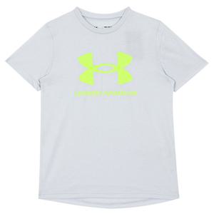 [정품] 언더아머 주니어 UA스포츠스타일로고티셔츠(1363282-015)
