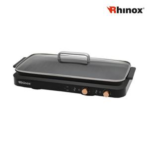 라이녹스 와이드 2구 인덕션+그릴팬 세트 RXFS-TP871A+RXFS-G871