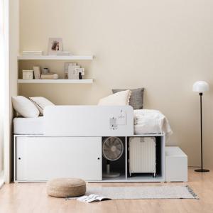 스페이서 슬라이딩 수납침대 SS (640 프레임+낮은매트)