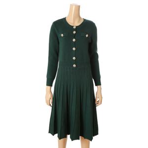 [포커스]금장단추 니트 원피스_FW2J7OP0227