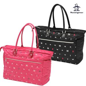 먼싱웨어 JPN 여성 로고 이니셜 보스턴백 MQCNJA00