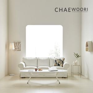 [채우리] 메리 1800 빅 라운드형 거실 소파 테이블