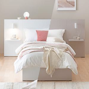 레이디가구 모닝 템바보드 호텔 수납 침대 Q+앤드리스(+패널2EA)