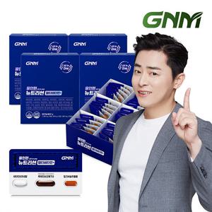 멀티비타민+밀크씨슬+루테인+오메가3/GNM 올인원 뉴트리션 4박스