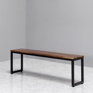 코나 멀바우 철제 벤치의자 1400 국내제작