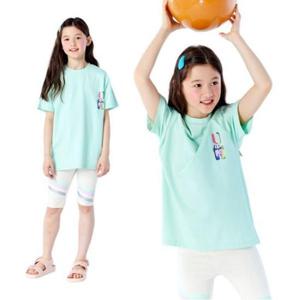 [피터젠슨]피터젠슨 아동 피터 반팔티 레인보우 팬츠 세트 (PRM11ST26G_MT)