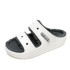 크록스 클래식 코지 슬리퍼 겨울 실내화207446-100