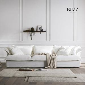 [퓨어1939] 온더클라우드 4인용 오가닉 패브릭 소파 PR701