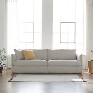 [버즈가구] 유스 3.5인용 아쿠아케어 패브릭소파 [AK53]