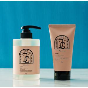 JC파인트리 라튤립 퍼퓸 향수 천연 미용실 샴푸500+단백질 미용실 트리트먼트 2종세트