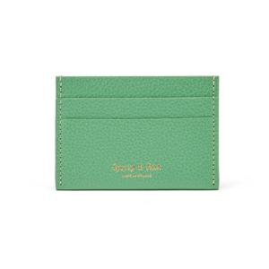 스포티앤리치 AC743VE GREEN 로고 그레인 카드지갑