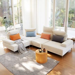 위메종 브리즈 스윙 코너형 5인 타이보텍스 패브릭 쇼파