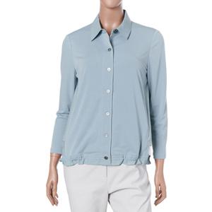 리본 셔링포인트 셔츠 RC6-BL340