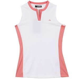 제이린드버그 여성 메야 슬리브리스 골프 탑 (GWJT07429-S125)