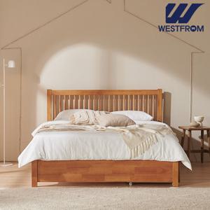 웨스트프롬 뮤뮤 원목침대 컴포트형 Q+리버 매트 Q