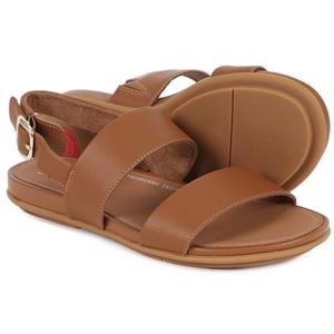 핏플랍 여성 그라시에 레더 라이트탄 백 스트랩 샌들 (EB1-592)