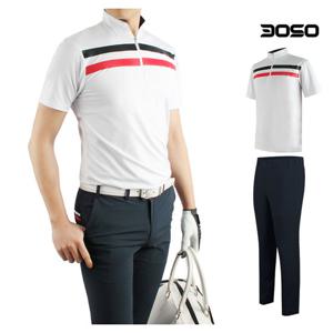 [삼공오공 골프코디]골프웨어 남성 여름 골프바지_티셔츠 세트/K