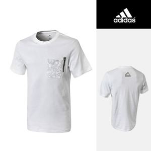 아디다스 씨티 이스케이프 포켓 그래픽 반팔티(H49665