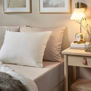 이케아 나티아스민 매트리스커버 베이지 180x200cm