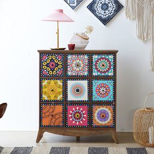 베스트리빙 오리엔탈 9단 와이드 800 서랍 수납장 나비장